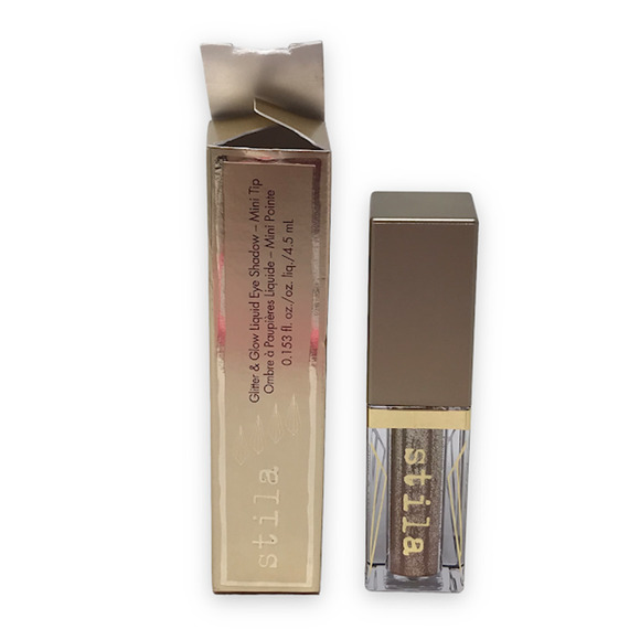 Stila Glitter & Glow Liquid Eye Shadow 0.153 fl.oz/ 4.5 ml MINI TIP Kitten Karma - Picture 1 of 4